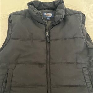 SMITH Men's Dark Puffer Vest